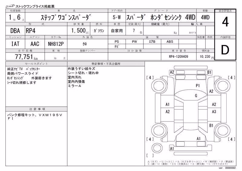HONDA STEPWGN