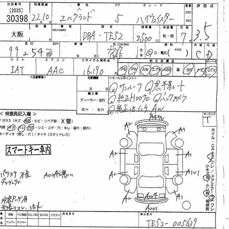 NISSAN ELGRAND