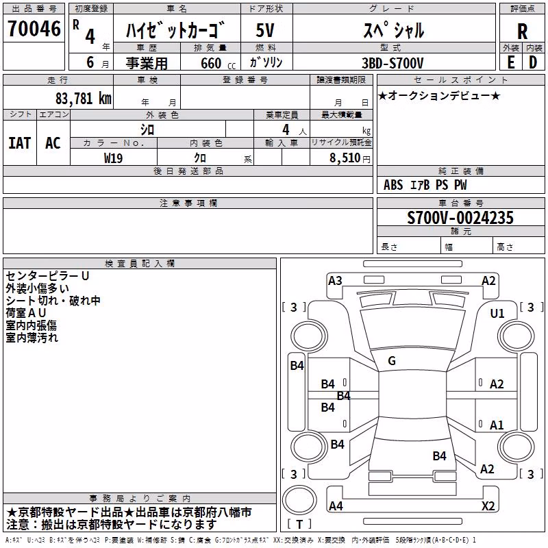 DAIHATSU ATRAI