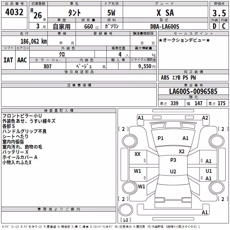 DAIHATSU TANTO