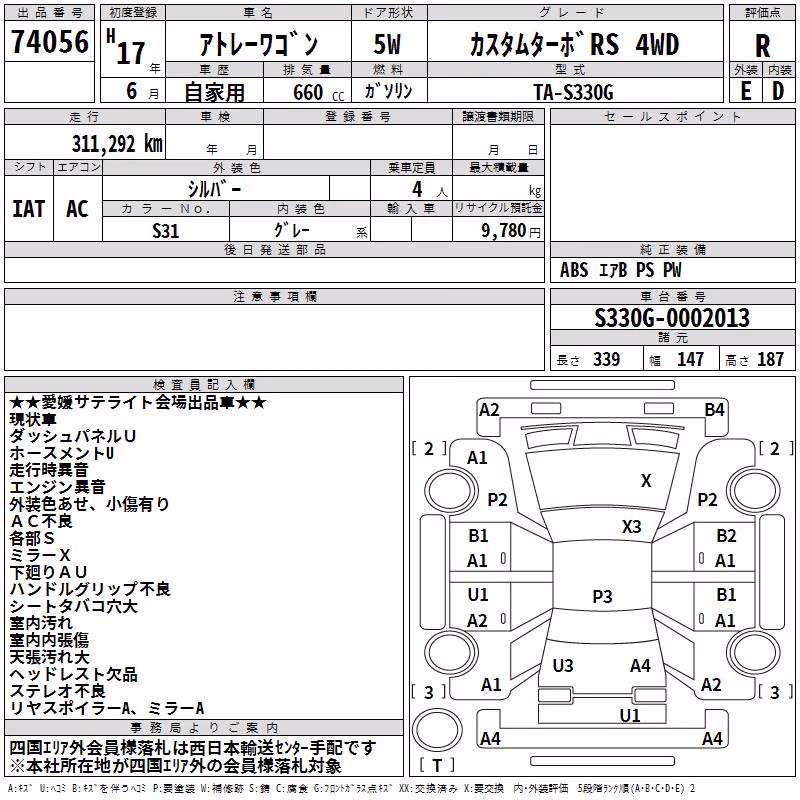 DAIHATSU ATRAI