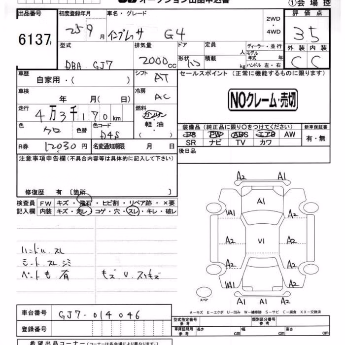 SUBARU IMPREZA