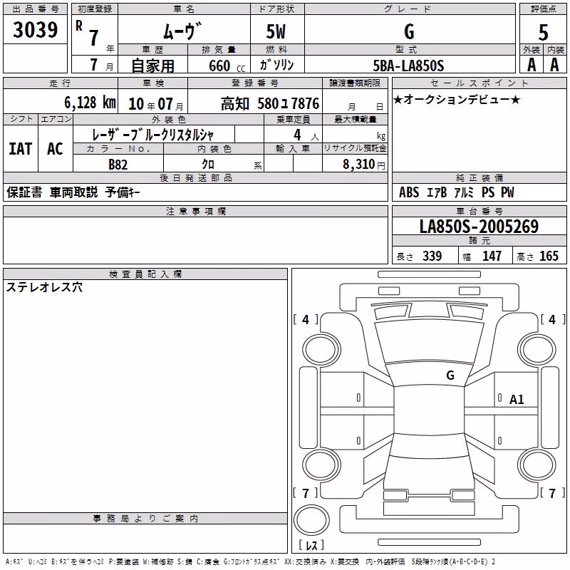 DAIHATSU MOVE