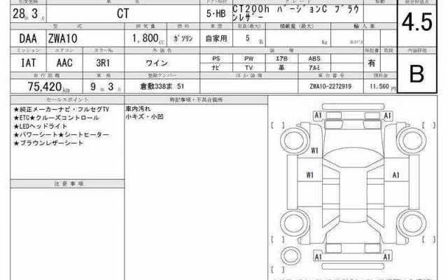 LEXUS CT200H