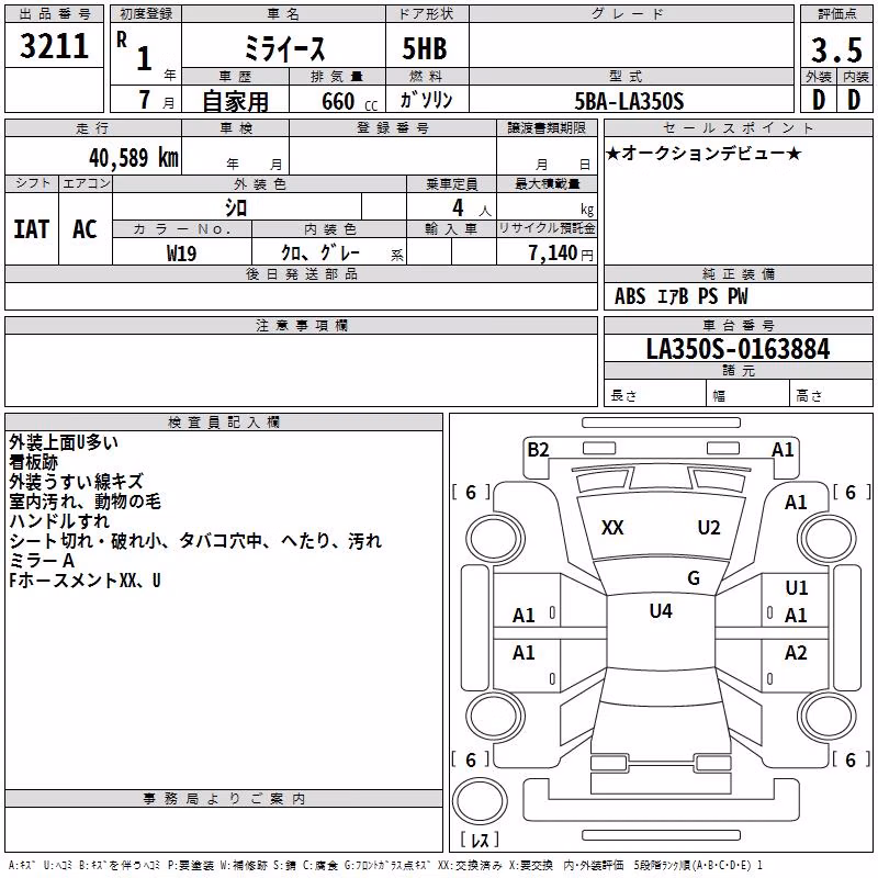 DAIHATSU MIRA E:S