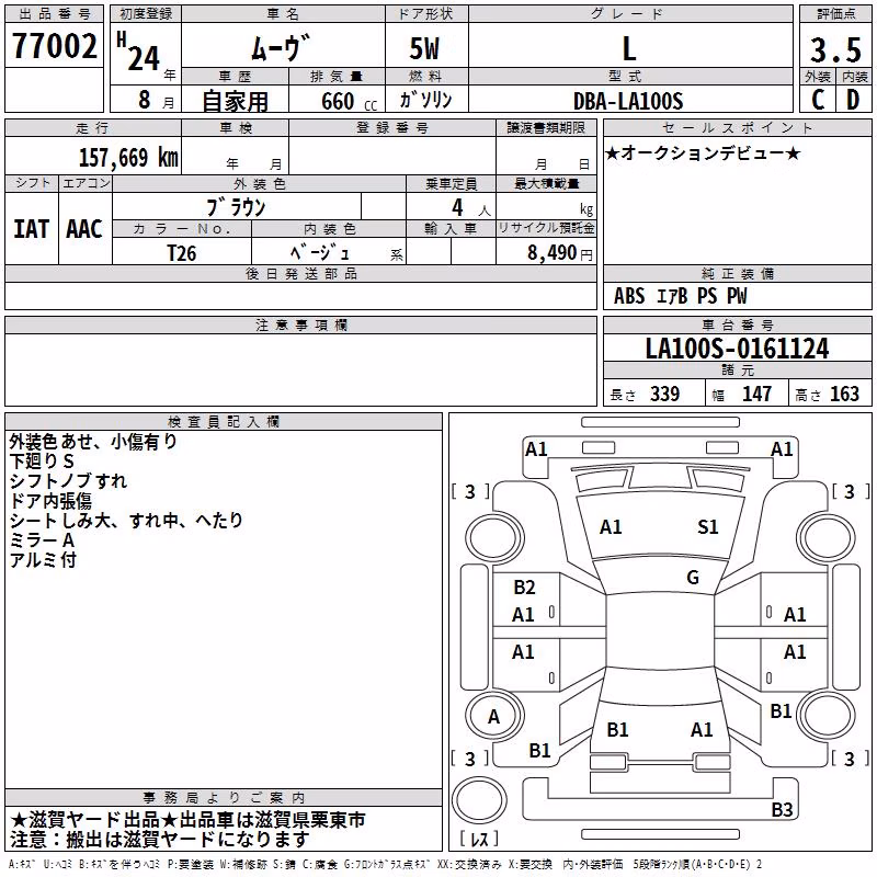 DAIHATSU MOVE