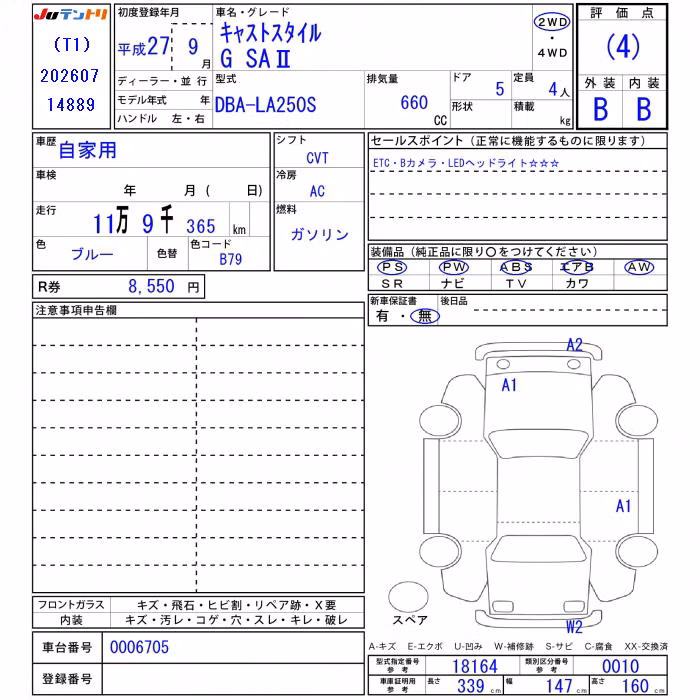 DAIHATSU CAST