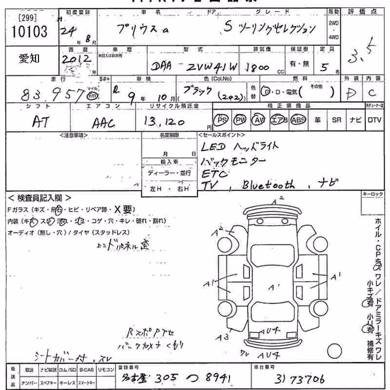 TOYOTA PRIUS ALPHA