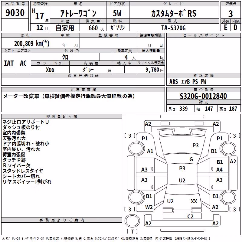 DAIHATSU ATRAI