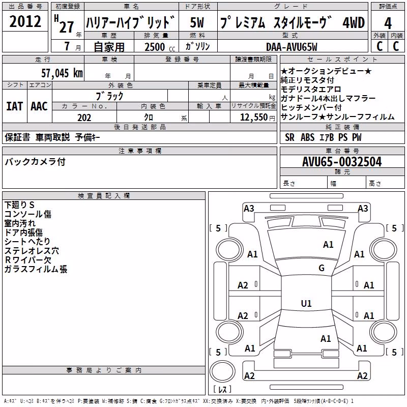 TOYOTA HARRIER