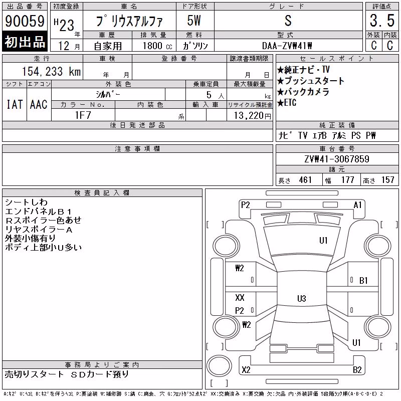 TOYOTA PRIUS ALPHA