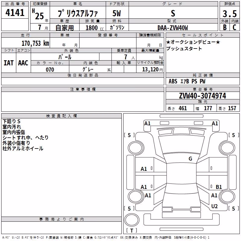 TOYOTA PRIUS ALPHA