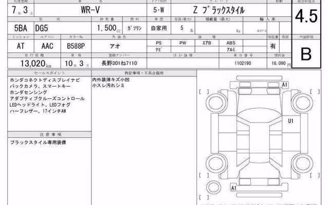 HONDA WR-V