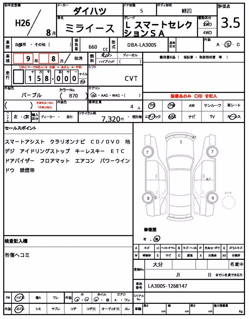 DAIHATSU MIRA E:S