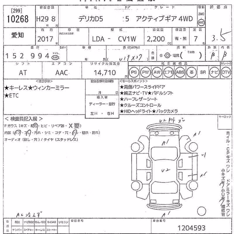 MITSUBISHI DELICA D:5