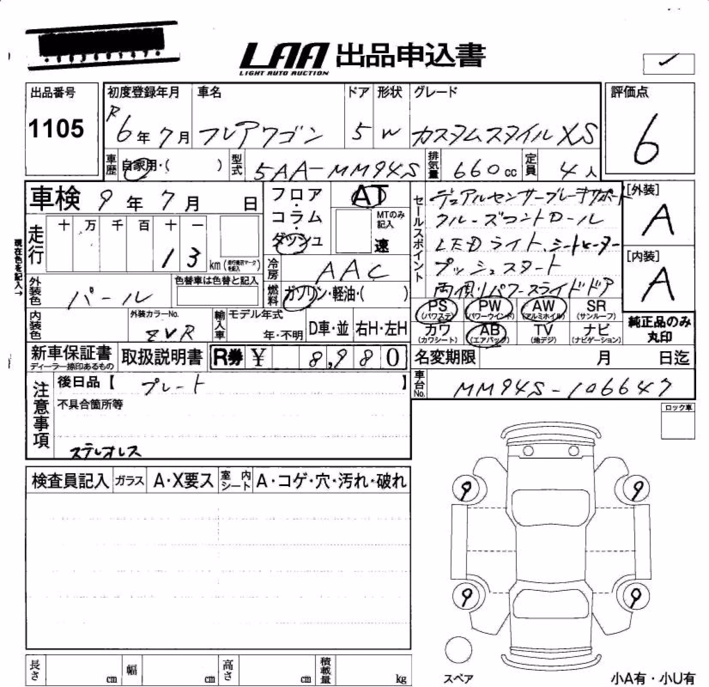 MAZDA FLAIR WAGON
