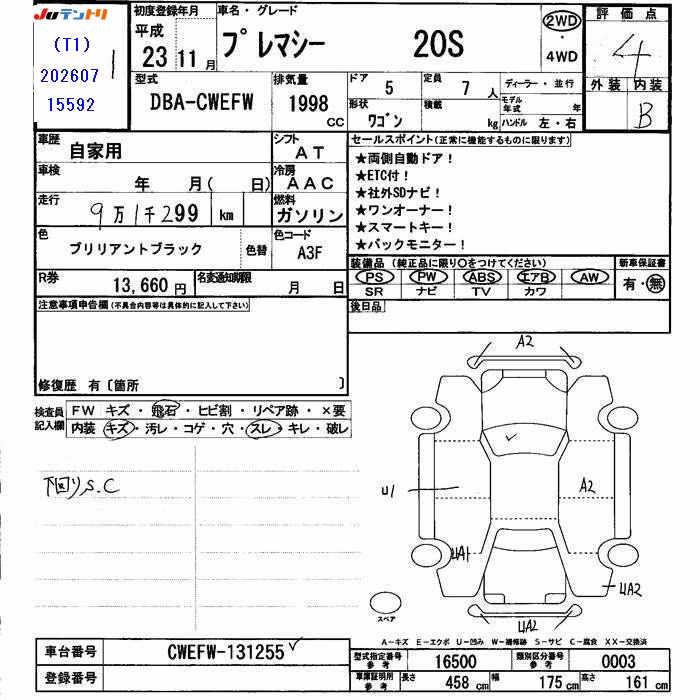 MAZDA PREMACY