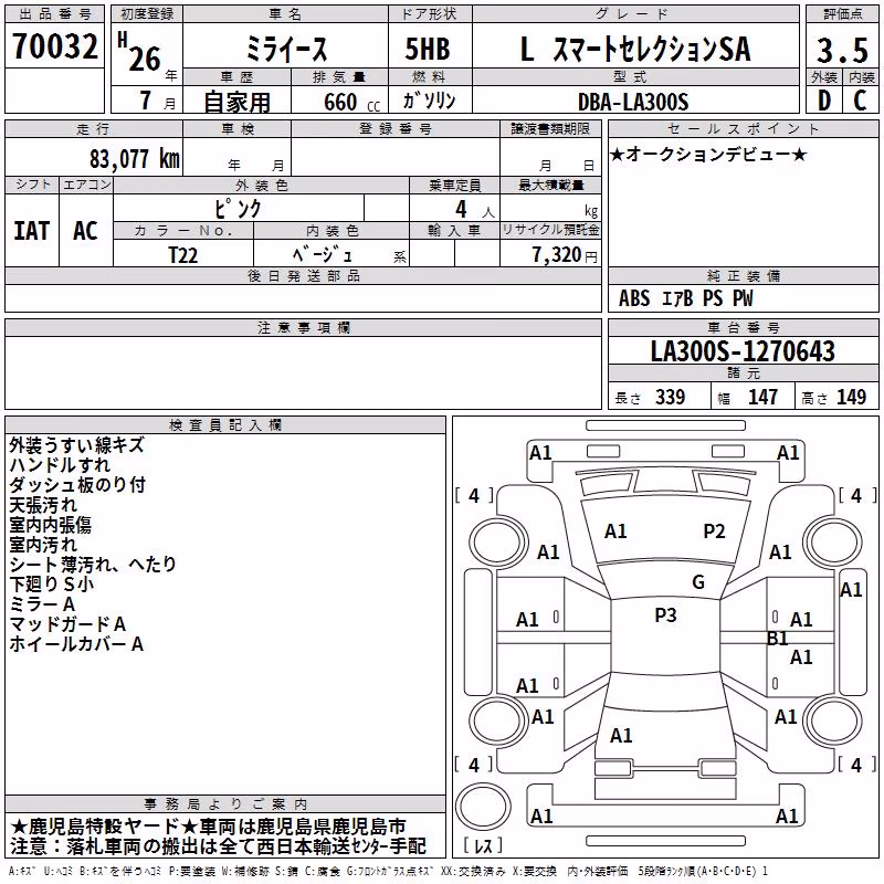 DAIHATSU MIRA E:S