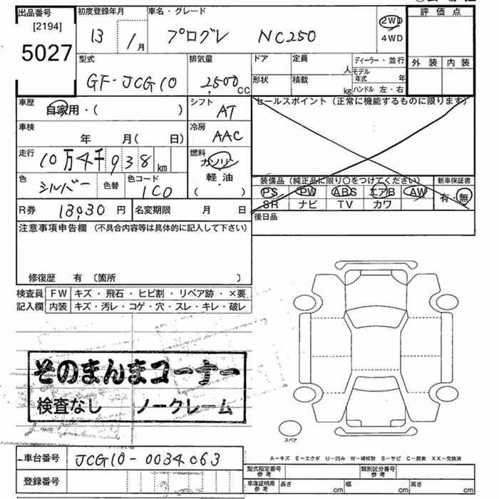 TOYOTA PROGRES