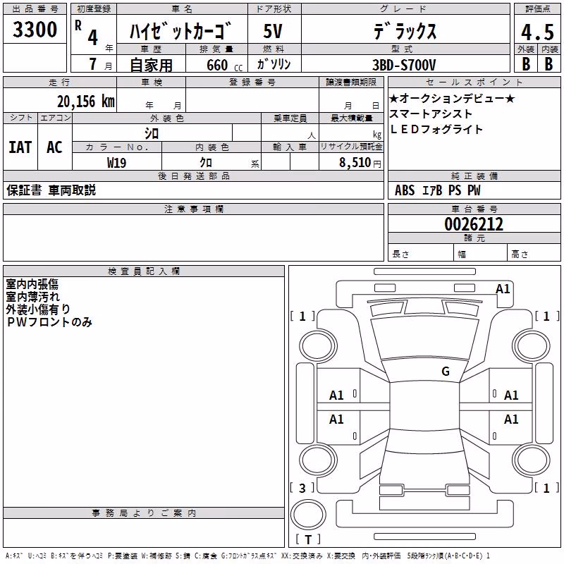 DAIHATSU ATRAI