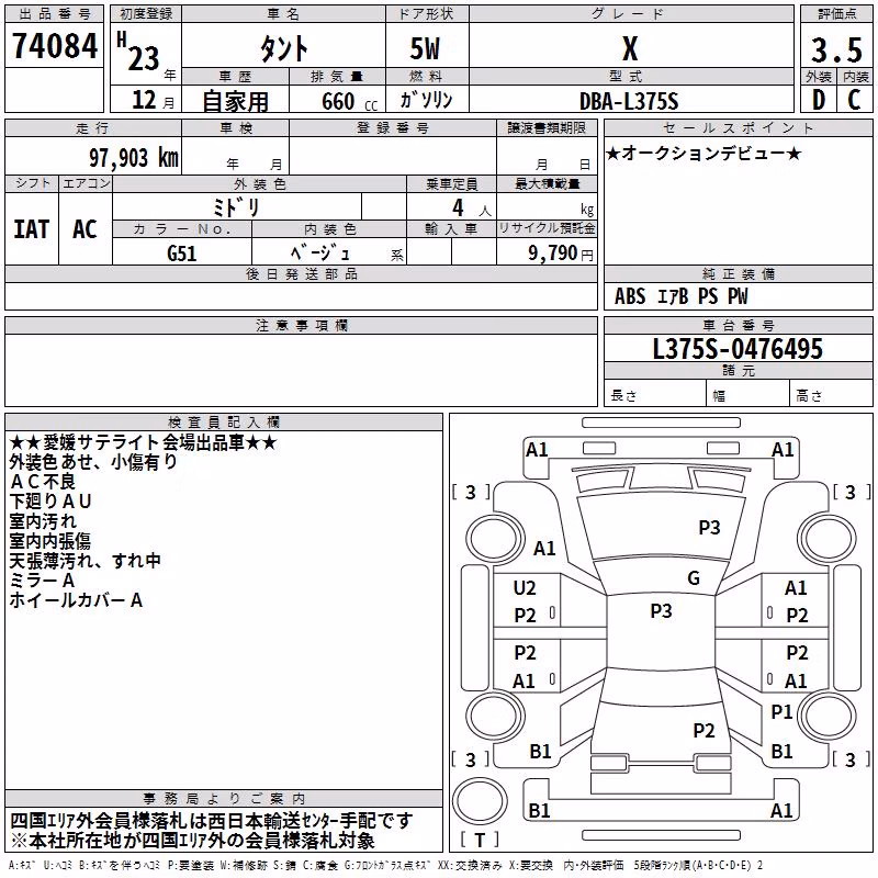 DAIHATSU TANTO