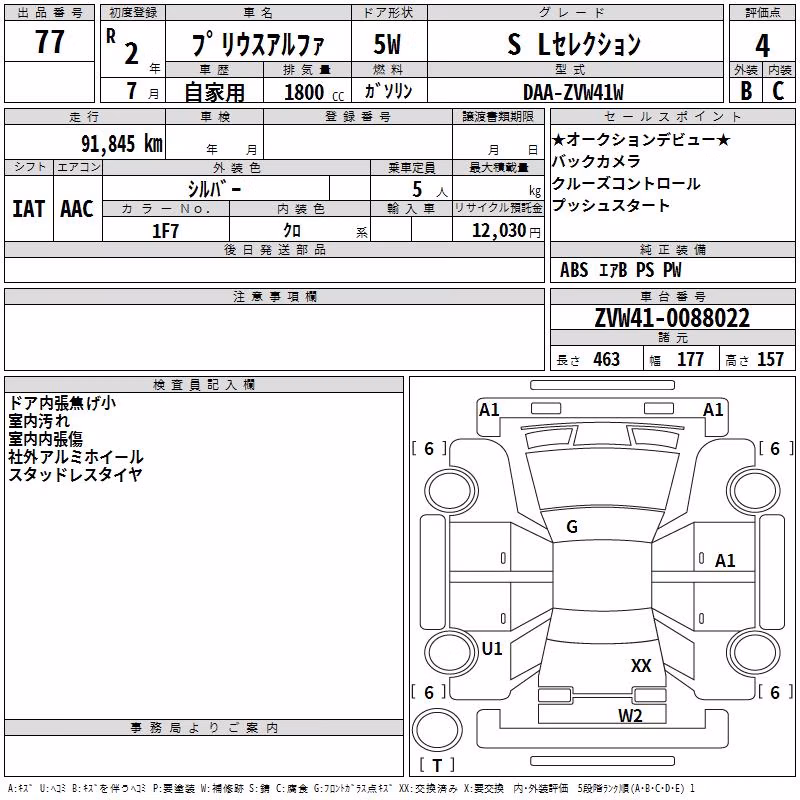 TOYOTA PRIUS ALPHA