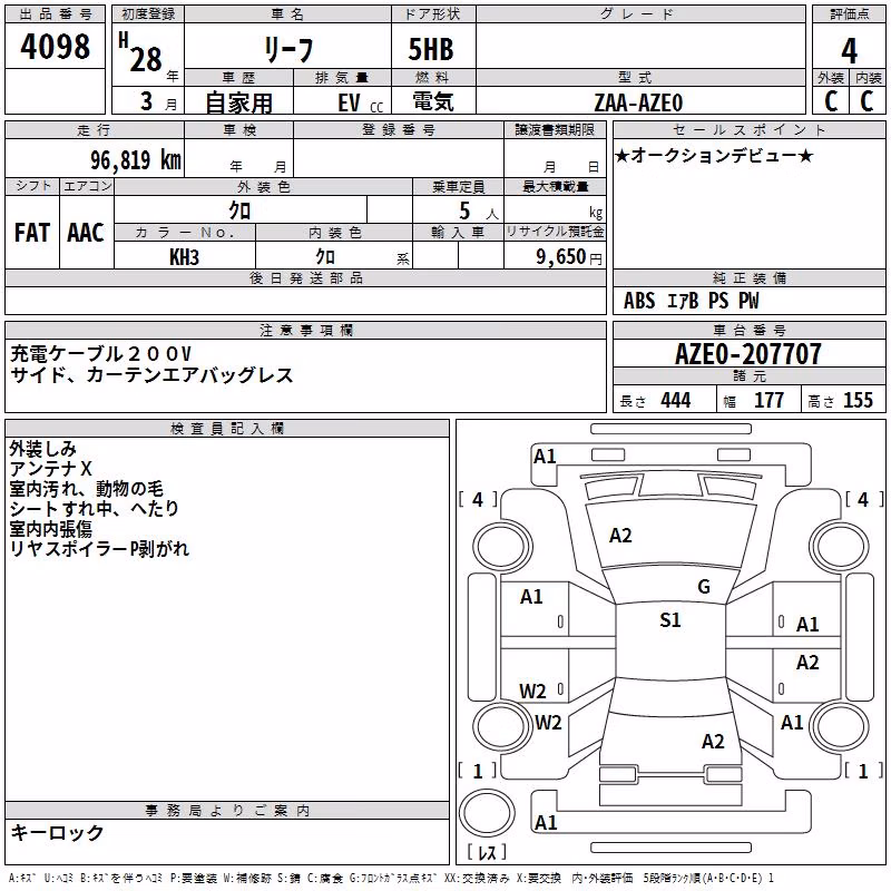 NISSAN LEAF