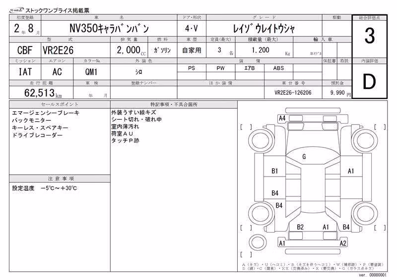 NISSAN NV350 CARAVAN