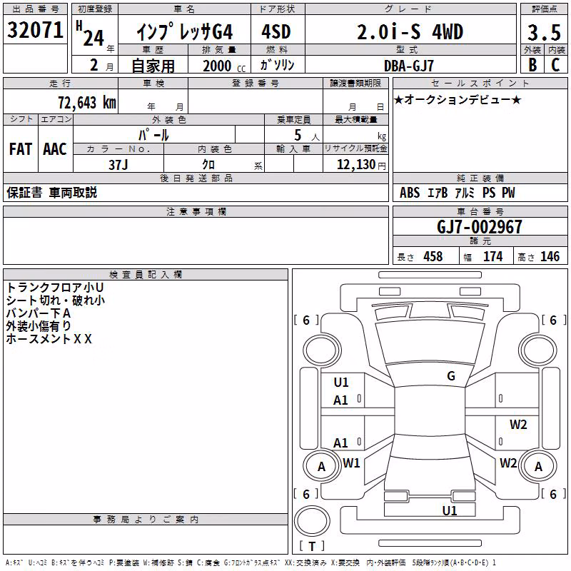 SUBARU IMPREZA