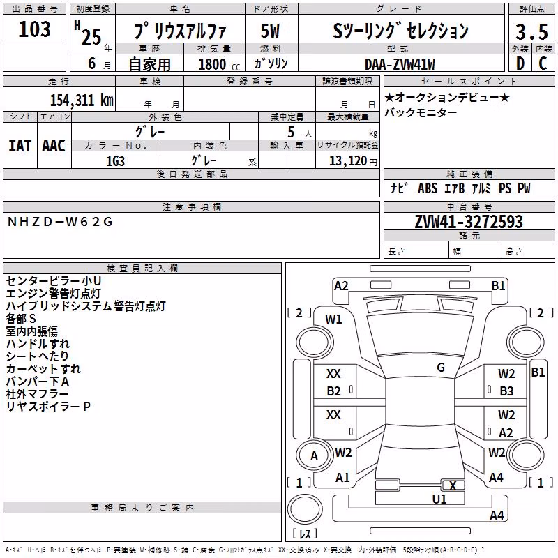 TOYOTA PRIUS ALPHA