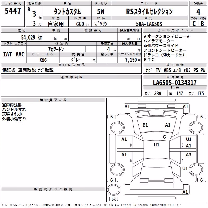 DAIHATSU TANTO