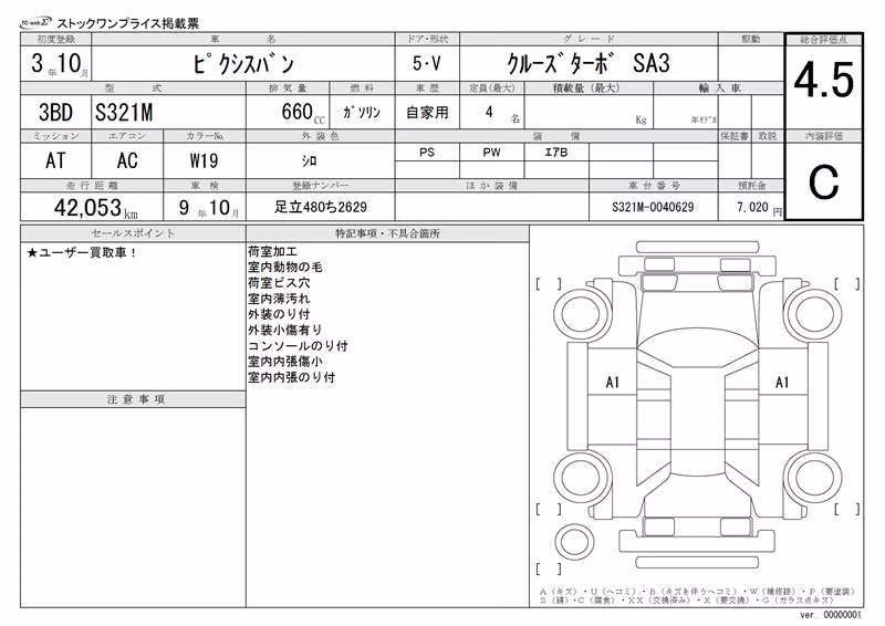 TOYOTA PIXIS VAN