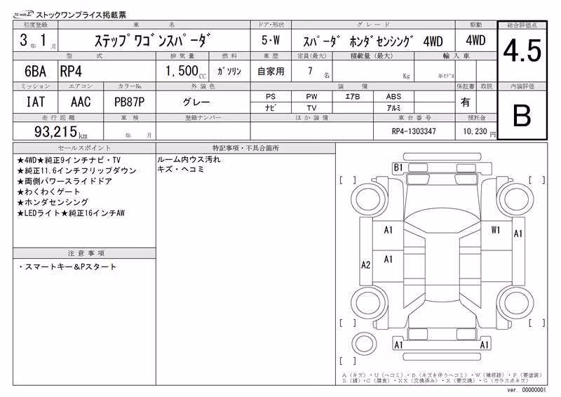 HONDA STEPWGN