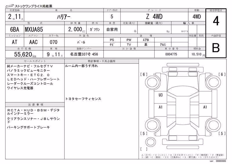 TOYOTA HARRIER