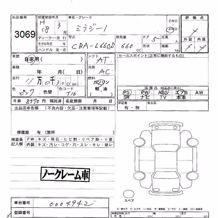 DAIHATSU MIRA GINO