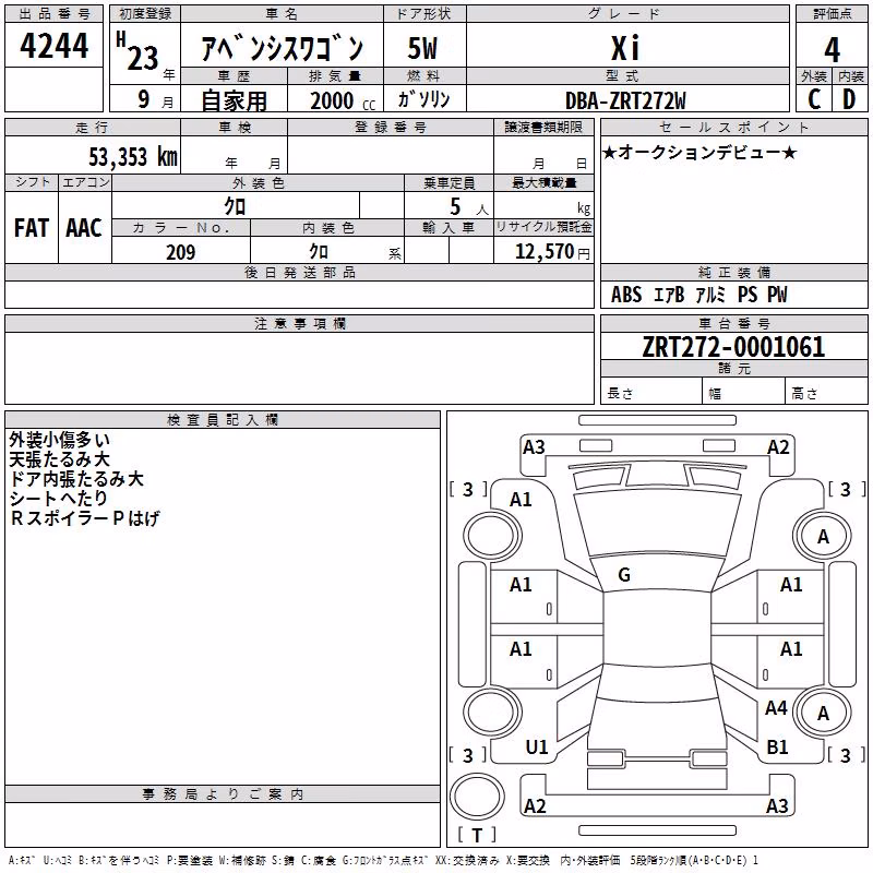 TOYOTA AVENSIS