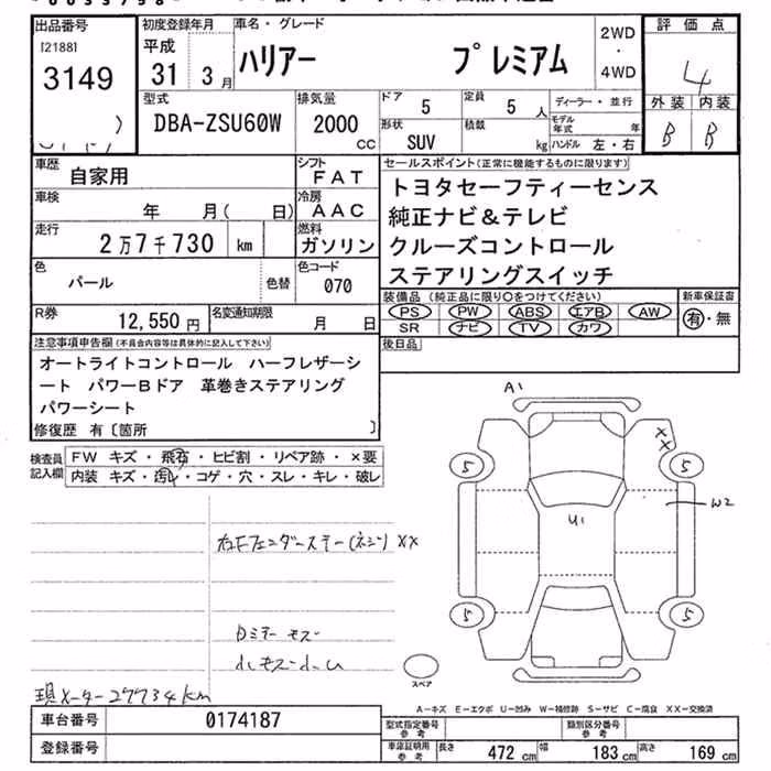 TOYOTA HARRIER