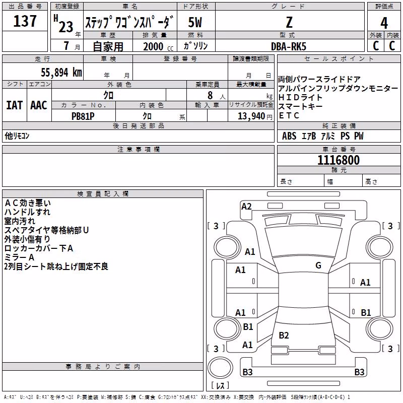 HONDA STEPWGN