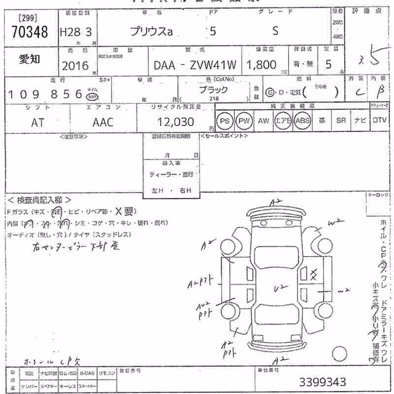 TOYOTA PRIUS ALPHA