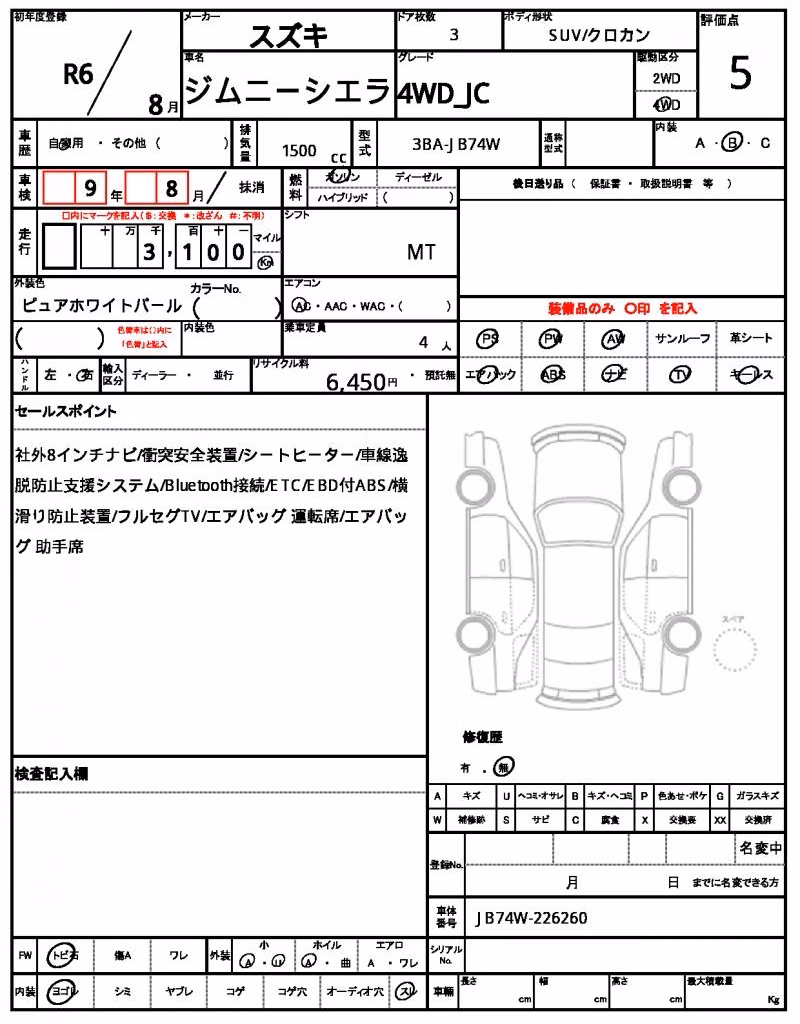 SUZUKI JIMNY SIERRA