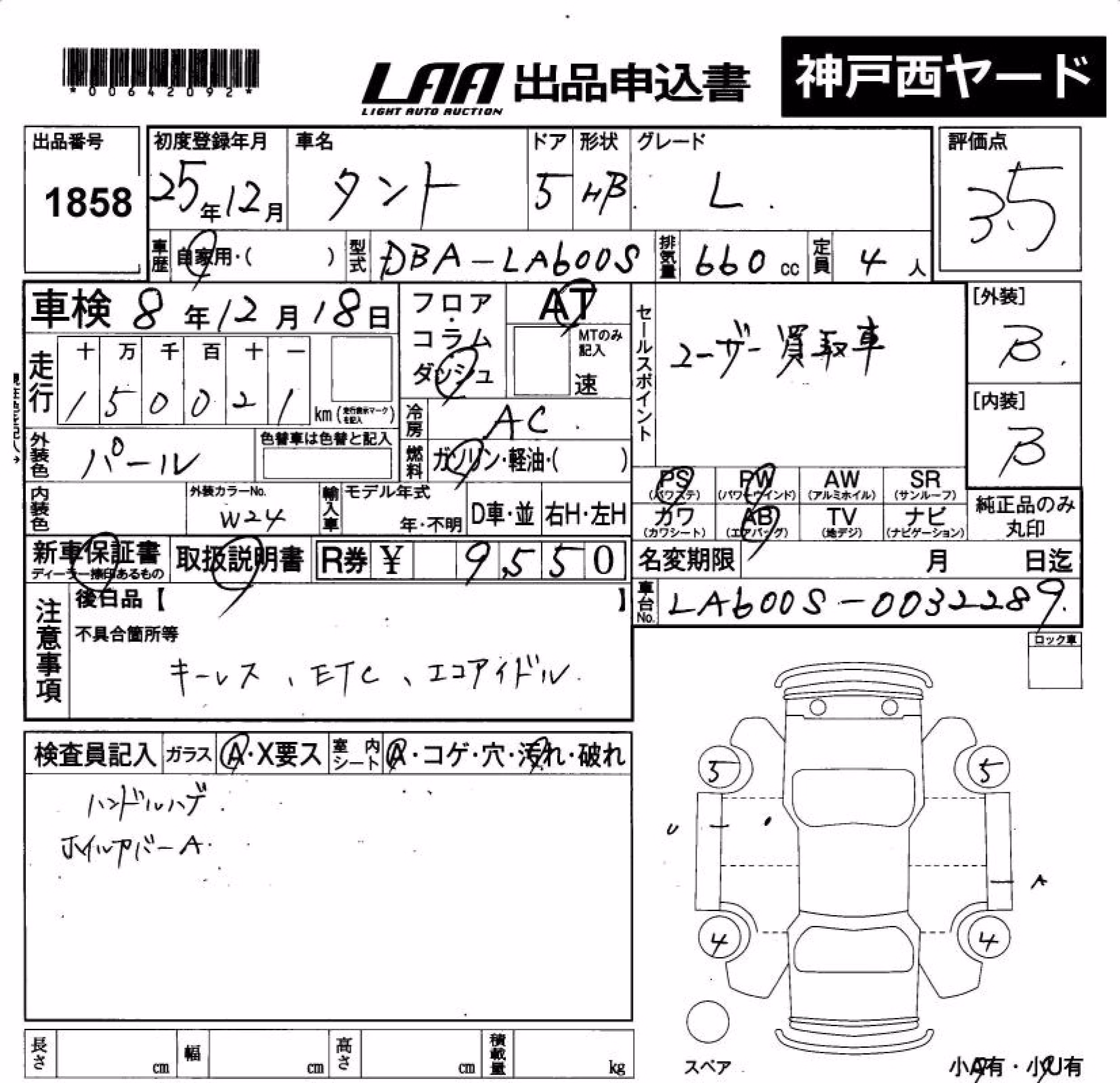 DAIHATSU TANTO