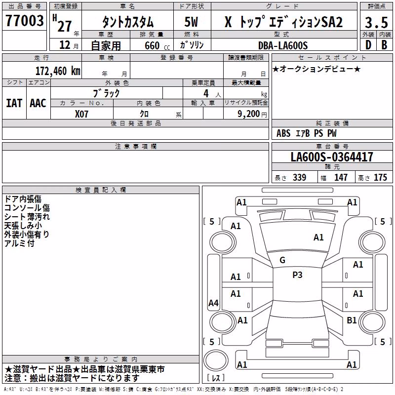 DAIHATSU TANTO