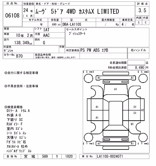 DAIHATSU MOVE