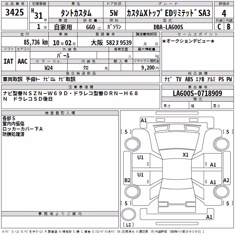 DAIHATSU TANTO