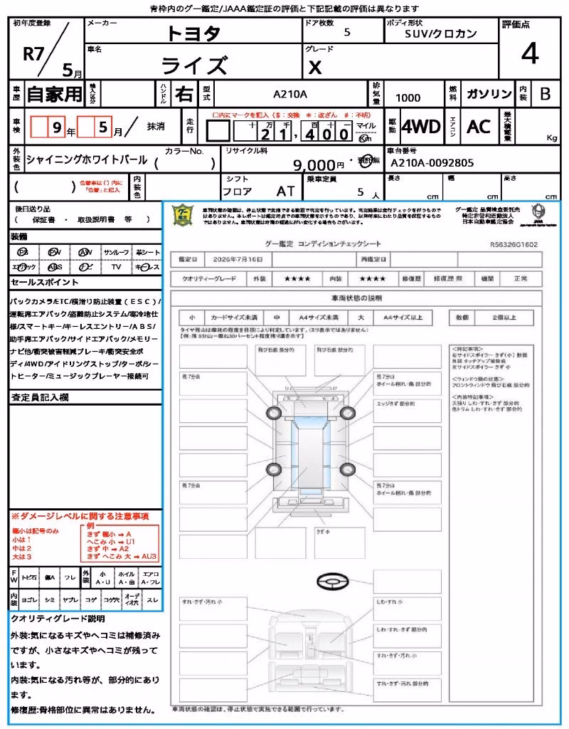 TOYOTA RAIZE