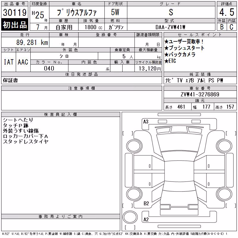 TOYOTA PRIUS ALPHA
