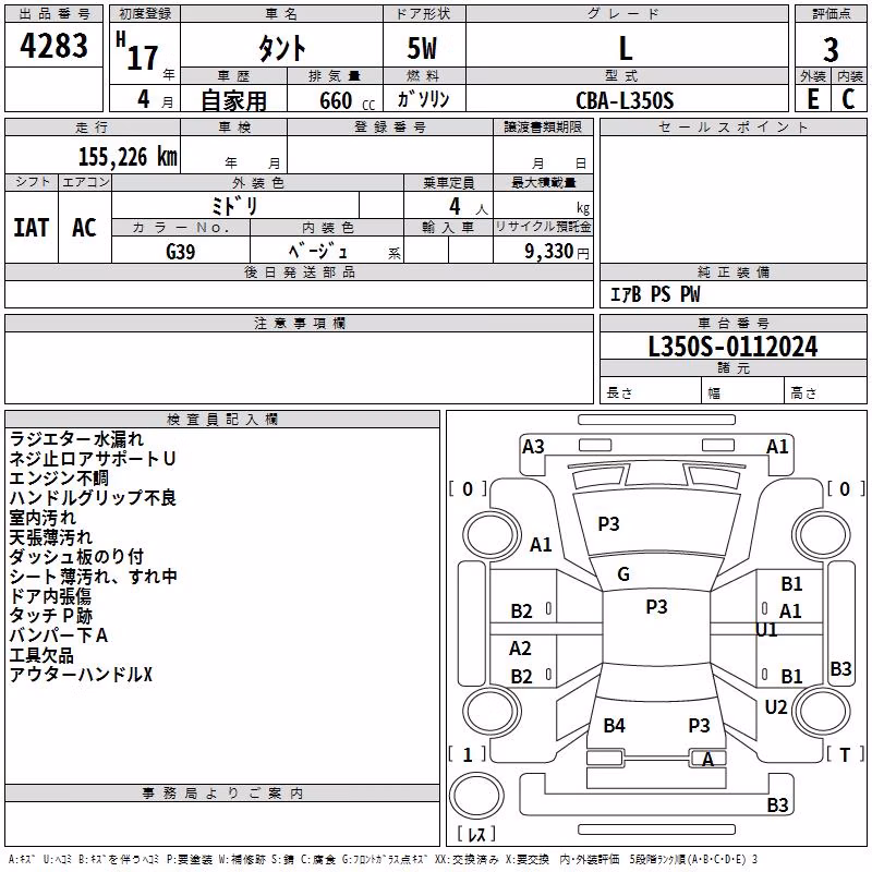 DAIHATSU TANTO