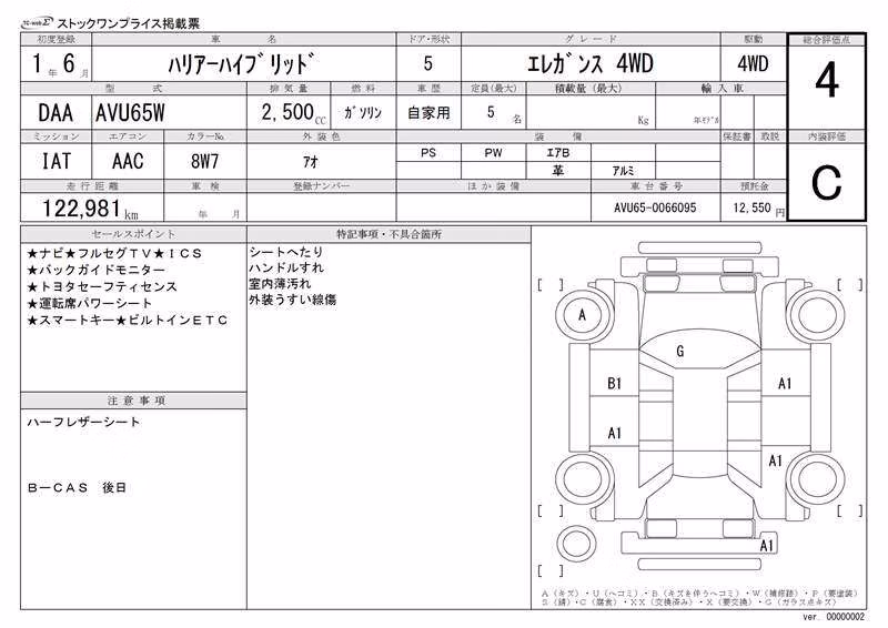 TOYOTA HARRIER