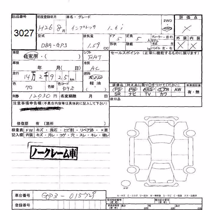 SUBARU IMPREZA