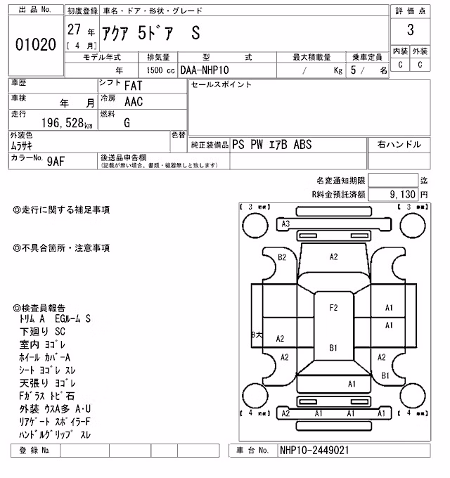 TOYOTA AQUA